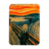 EDVARD MUNCH - Het beeldscherm van 1893 Magneet (Verticaal)