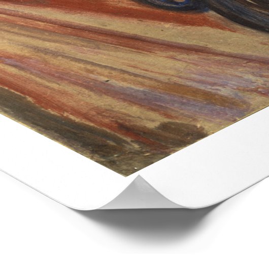 Edvard Munch het Poster van het Schilderen van het (Hoek)