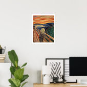 Edvard Munch het Poster van het Schilderen van het (Thuiskantoor)