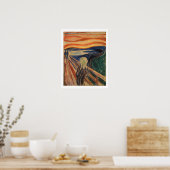 Edvard Munch het Poster van het Schilderen van het (Keuken)