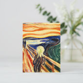 Edvard Munch het scherm Briefkaart (Staand voorkant)