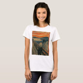 Edvard Munch - Het scherm T-shirt (Voorkant volledig)