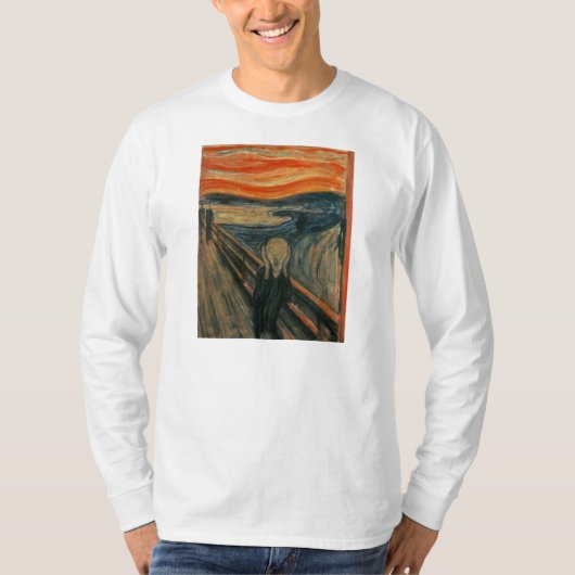 Edvard Munch - Het scherm T-shirt (Voorkant)