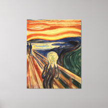 Edvard Munch het schermasterstuk schilderen