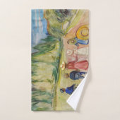 Edvard Munch - Het sprookjesbos Bad Handdoek (Handdoek)