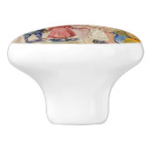 Edvard Munch - Het sprookjesbos Keramische Knop (Zijkant)