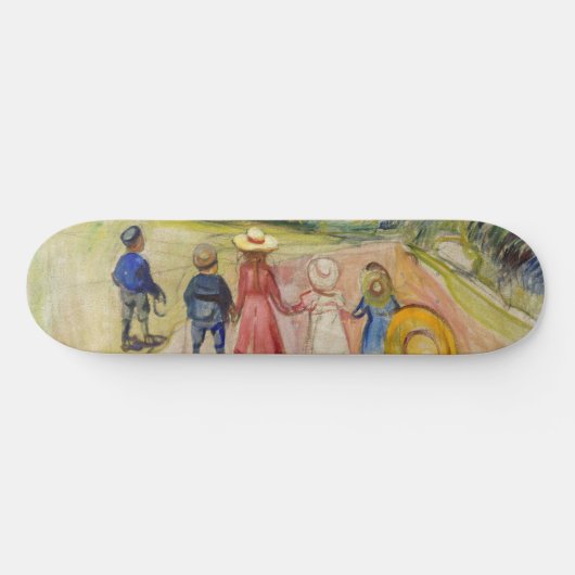 Edvard Munch - Het sprookjesbos Skateboard (Horizontaal)