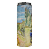 Edvard Munch - Het sprookjesbos Thermosbeker (Achterkant)