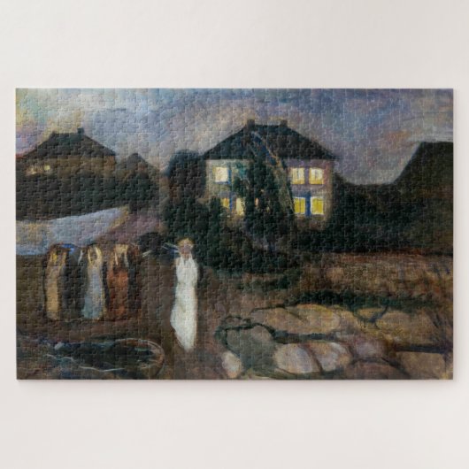 Edvard Munch - Het Storm Legpuzzel (Horizontaal)