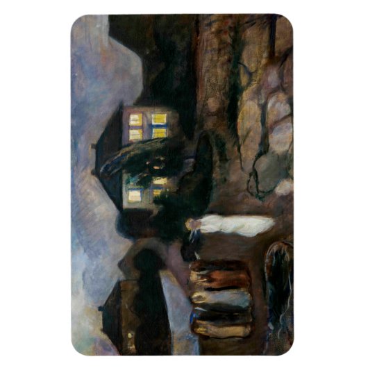 Edvard Munch - Het Storm Magneet (Verticaal)