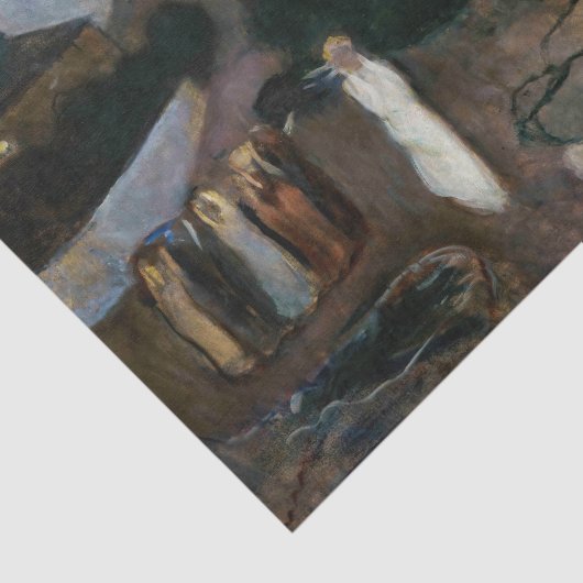 Edvard Munch - Het Storm Tissuepapier (Detail)