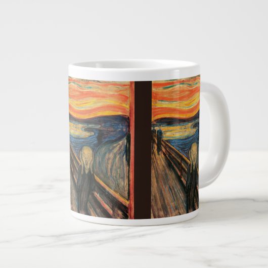 Edvard Munch is het spookbeeld Extra Grote Mok (Voorkant rechts)