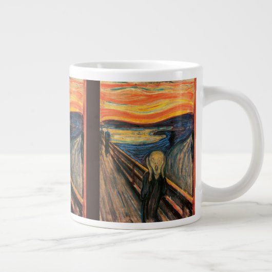 Edvard Munch is het spookbeeld Extra Grote Mok (Rechts)