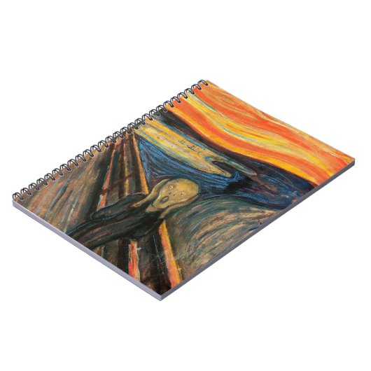Edvard Munch is het spookbeeld Notitieboek (Linkerzijde)
