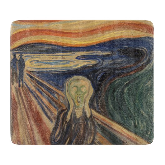 Edvard Munch is het spookbeeld Snijplank (Voorkant)