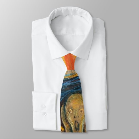 Edvard Munch is het spookbeeld Stropdas (Gebonden)