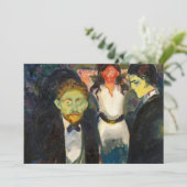 Edvard Munch - Jealousy Kaart (Staand voorkant)