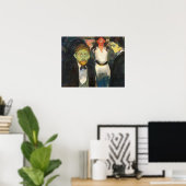 Edvard Munch - Jealousy Poster (Thuiskantoor)