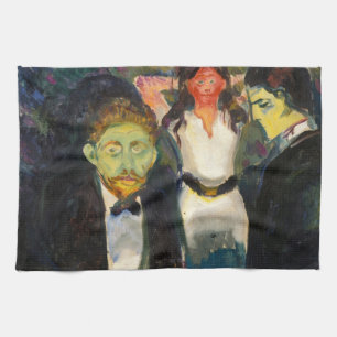 Edvard Munch - Jealousy Theedoek