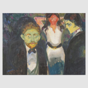 Edvard Munch - Jealousy Tissuepapier