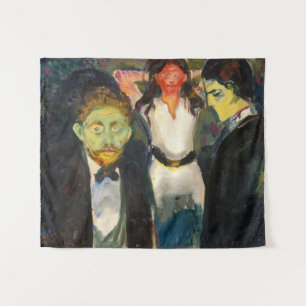 Edvard Munch - Jealousy Wandkleed
