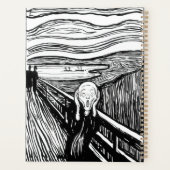 Edvard Munch - La lithographie de cri (Dos)