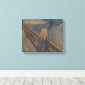Edvard Munch Le Cri Toile Art (Insitu (Plancher de Bois))