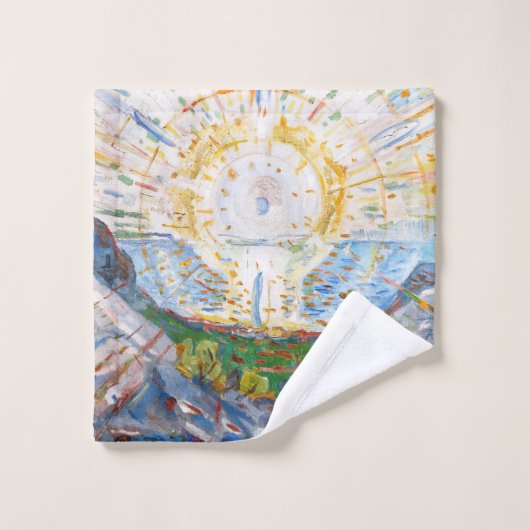 Edvard Munch - Le Soleil 1912 (Gant de toilette)