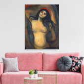 Edvard Munch - Madonna Canvas Afdruk (Insitu (Woonkamer))