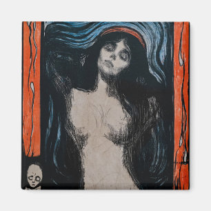Edvard Munch - Madonna Lithografie Magneet
