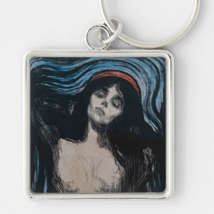 Edvard Munch - Madonna Lithografie Sleutelhanger