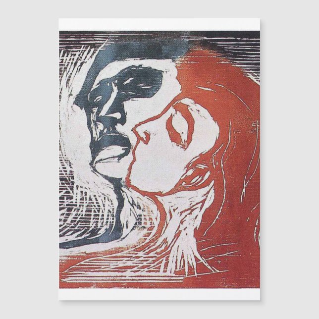 Edvard Munch - Man en vrouw (Voorkant)