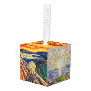 Edvard Munch - Masterstukselectie Kubus Ornament