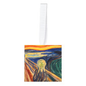 Edvard Munch - Masterstukselectie Kubus Ornament (Voorkant)