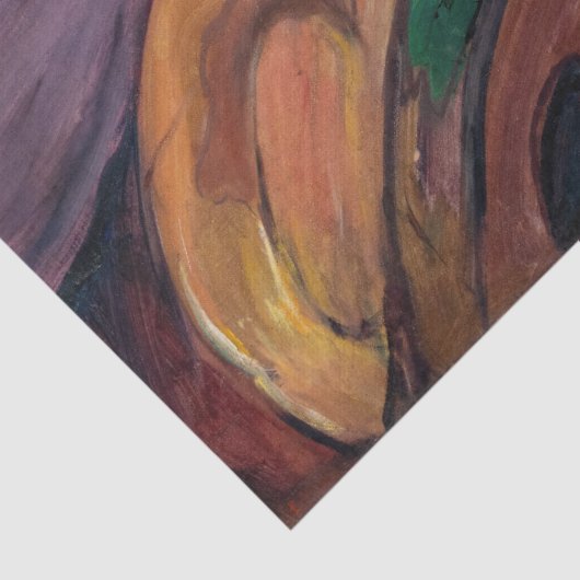 Edvard Munch - Melancholy 1894 Tissuepapier (Detail)