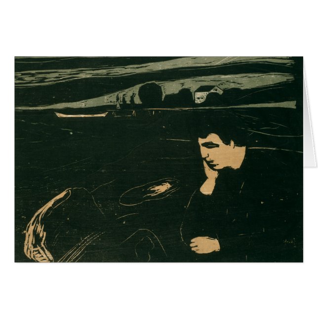 Edvard Munch - Melancholy III (Devant horizontal)