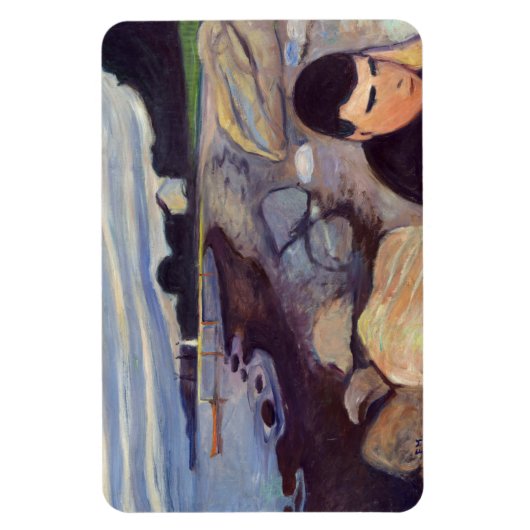 Edvard Munch - Melancholy Magneet (Verticaal)