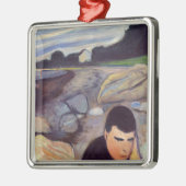 Edvard Munch - Melancholy Metalen Ornament (Links)