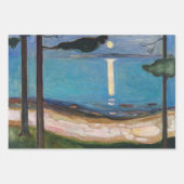 Edvard Munch - Moonlight Inpakpapier Vel (Voorkant 2)