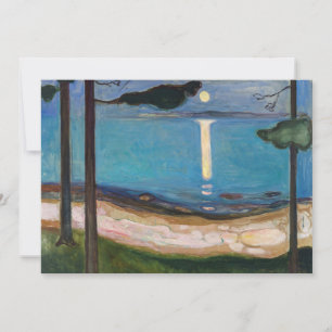 Edvard Munch - Moonlight Kaart