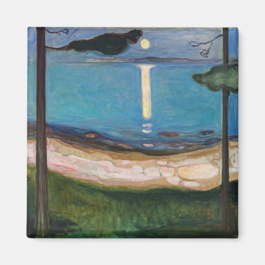 Edvard Munch - Moonlight Magneet (Voorkant)