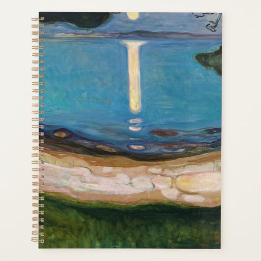 Edvard Munch - Moonlight Planner (Voorkant)