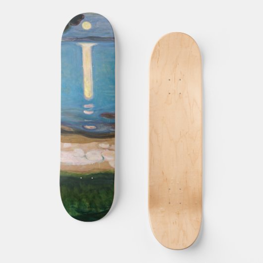 Edvard Munch - Moonlight Skateboard (Voorkant)