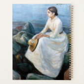 Edvard Munch - Nuit d'été, Enger sur la plage (Dos)