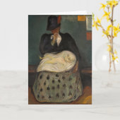 Edvard Munch - Overerving Kaart (Gele Bloem)