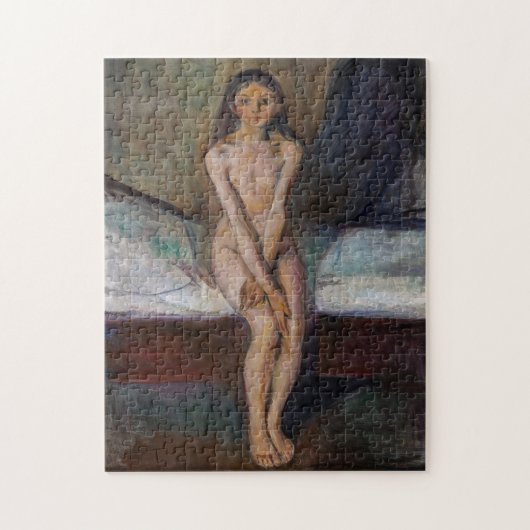 Edvard Munch - Puberteit Legpuzzel (Verticaal)