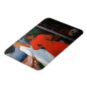 Edvard Munch - Rood en Wit Magneet (Linkerzijde)