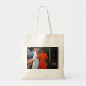 Edvard Munch - Rood en Wit Tote Bag (Voorkant)