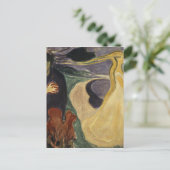 Edvard Munch - Scheiding Briefkaart (Staand voorkant)