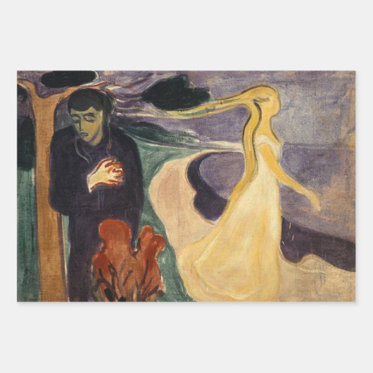 Edvard Munch - Scheiding Inpakpapier Vel (Voorkant 2)